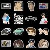 10/50Pcs Initial D Stickers Graffiti Stickers for DIY Luggage Laptop Skateboard Motorcycle Bicycle Stickers