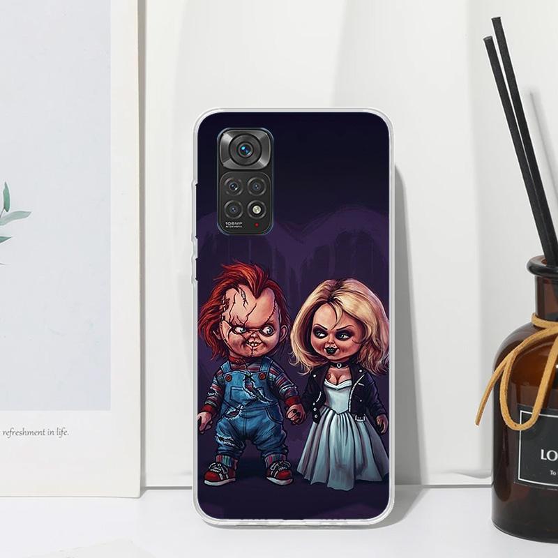Chucky Doll Horror Movie Phone Case For Xiaomi Redmi Note 15 13 14S 14 Pro Plus 12S 11S 10S 12 11E 10 11T Art Fundas Back Cover