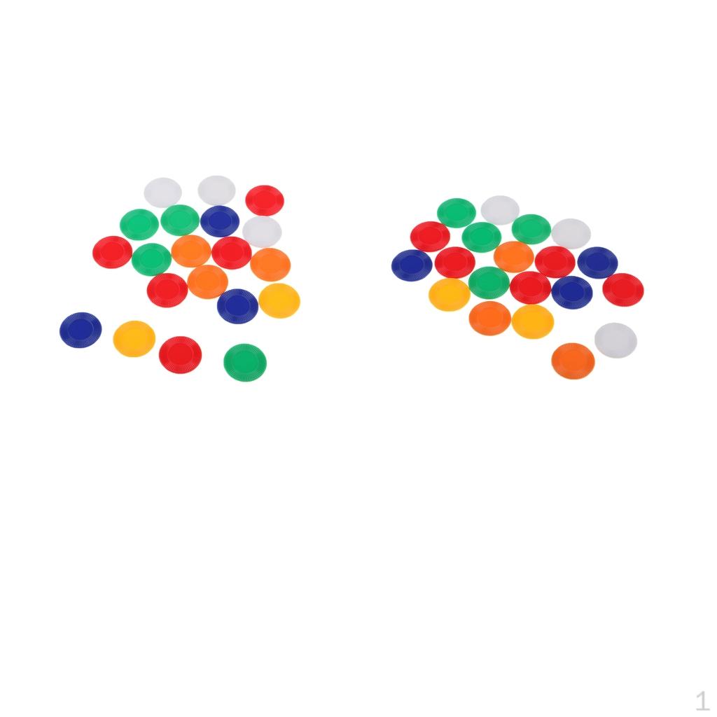 40 Pcs/ Chips for Entertainment And Family Game