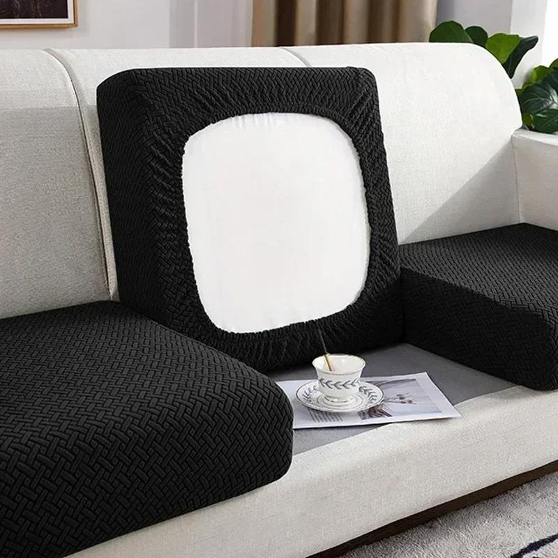 Thick Jacquard Sofa Seat Cover Elastic Sofa Cover Protector Couch Cover For Sofa Anti-Dust Removable Sofa Cushion Slipcover