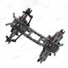 MOC 4WD Four-wheel Drive Independent Suspension Differential Chassis Steering Axle Building Blocks Tech Car Parts Toys Kids Gift