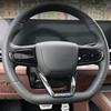 For Chery Omoda 5 C5 FX   2024 Car Steering Wheel Trim Styling Sticker Auto Accessories ABS Carbon Black 1pcs
