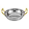 ZISIZ Thickened Stainless Steel Seafood Hot Pot