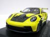 Europe Exclusive Scale Porsche 911 GT3 RS Weissach Package 2023 1/43 (Yellow)