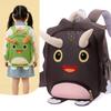 Schoolbag kindergarten small schoolbag boys and girls cute three-dimensional dinosaur burden reduction light baby backpack