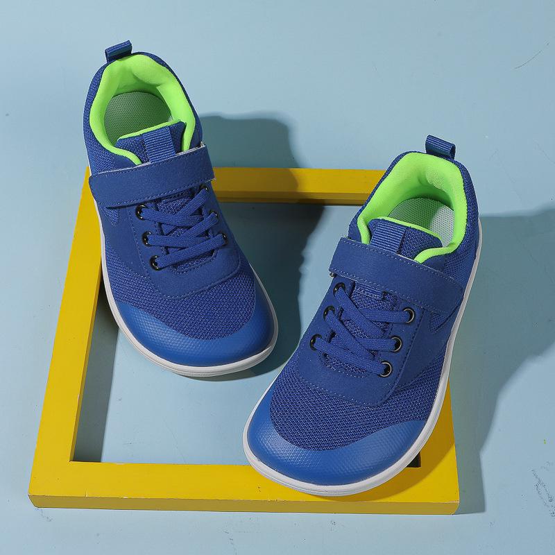 Children's Wide-Toe Barefoot Outdoor Casual Shoes - Zero Drop, Wide-Fit Sports Shoes