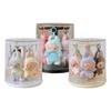 Rotating Clear Acrylic Doll Keychain Storage Box Accessory Organizer