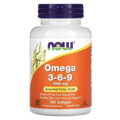Omega 3 6 9, 1000MG, 100 kapsúl