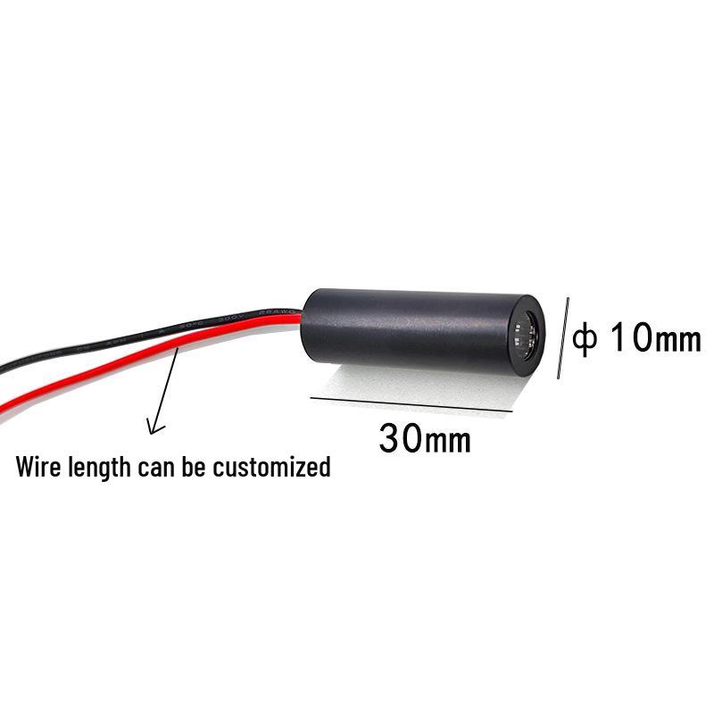 10x30mm 650nm 5mW Fixed Focus Red Line Laser Module