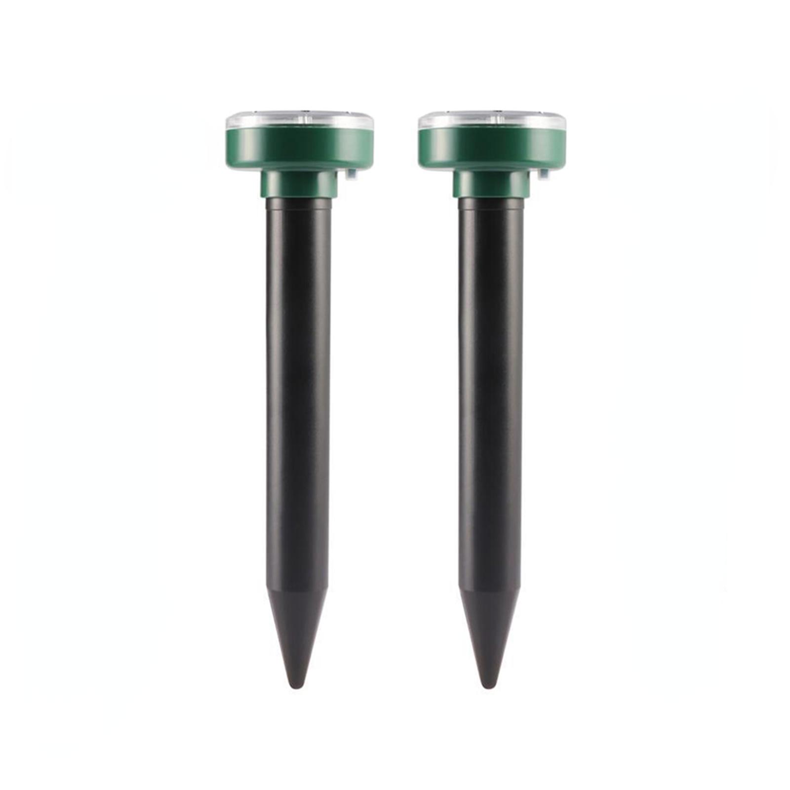 

Ультразвуковой отпугиватель грызунов на солнечных батареях, отпугиватель кротов, уличная лампа для двора, отпугиватель мышей на ферме 2PC circular