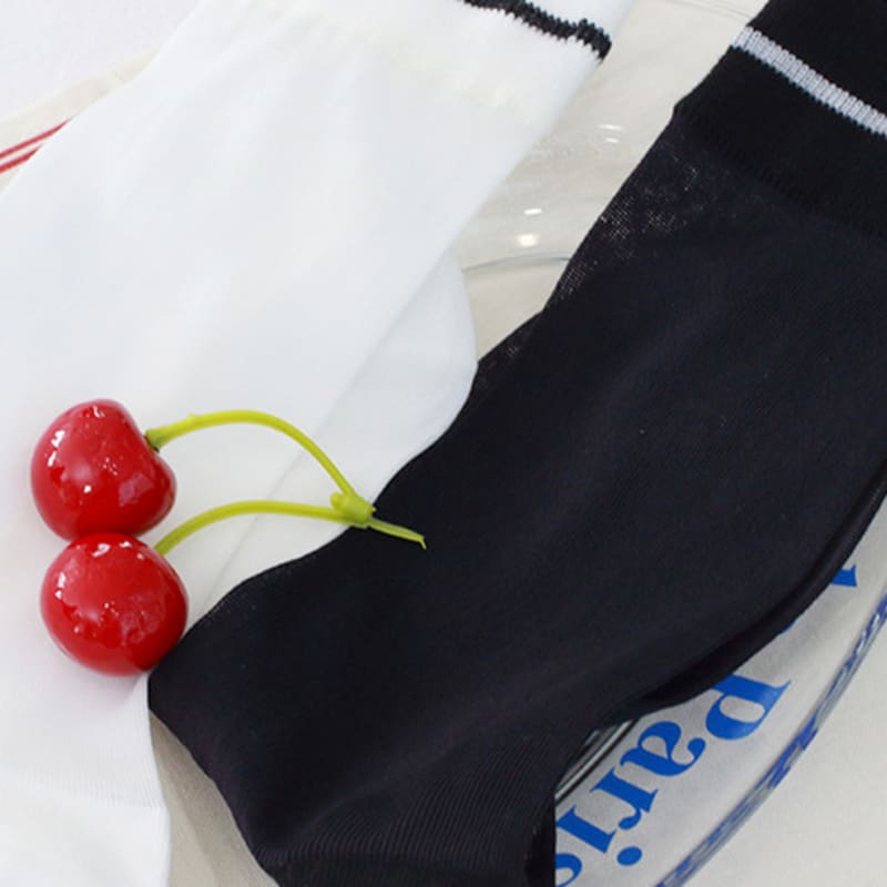 Biarritz Socken [2er-Set] Wink durchsichtige Socken 2 Farben