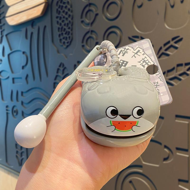 

Fish Colorful Cartoon Keychain Abs Resin Stress Relief Fun Gift For Special Occasions Watermelon