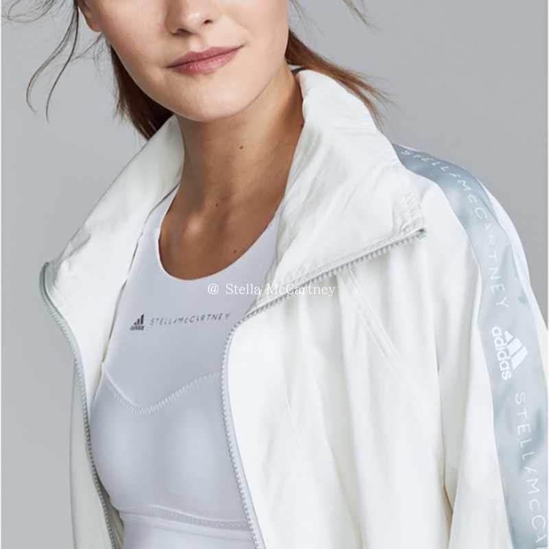 Adidas Stella Series Sport Running Minimalist Quick-Dry Jacket Women Jacket White DW9573