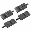 4x Ebony Door Lock Knob Front or Rear For Chevy Tahoe GMC Yukon 2007-2014 US