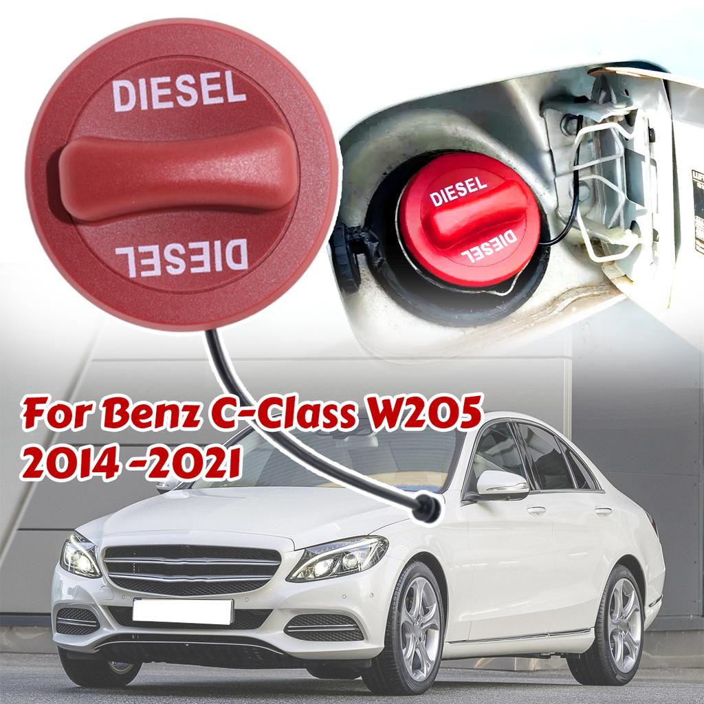 Automotive Diesel Fuel Tank Filler Cap Cover with Rope For Benz C-Class W205 2014 2015 2016 2017 2018 2019 2020 2021 A2224700605