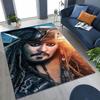 Captain Jack Pirates of The Caribbea Johnny Depp Carpet Rug for Bedroom Living Room Sofa Home Doormat Decor,Non-slip Floor Mat