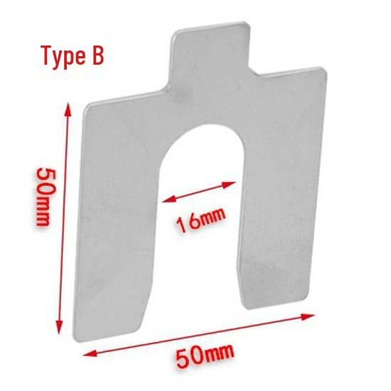 U-förmige Motor-Ausgleichsscheibe aus Edelstahl, Flachscheibe zur Einstellung des Lager Spiels