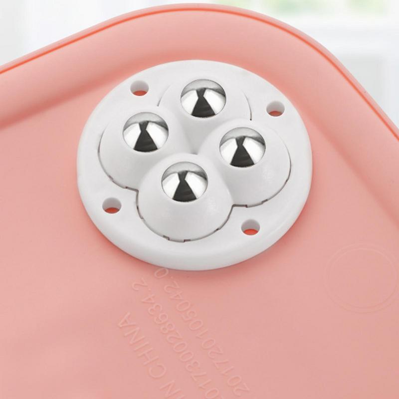 Mini Adhesive Caster Wheels Self-Adhesive Pulley Sticky Mini 360 Rotation Universal Silent For Coffee Machine Storage Box