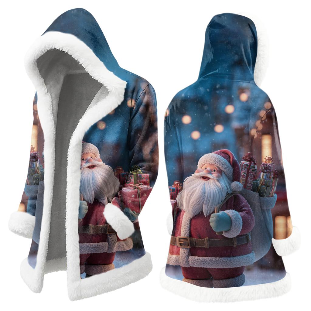 Ανδρικό Καθημερινό Τζάκετ με Χριστουγεννιάτικη Εκτύπωση