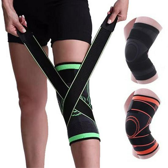 

Компрессионный наколенник на шнуровке для спорта – Бег, Баскетбол, Пеший туризм, Велоспорт, Бадминтон No-straps Knee Pad Black XXL