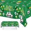 Soccer Party Disposable Tablecloth Kids Boy Football Sports Theme Birthday Table Cover Decoration Favors Supplies Baby Shower
