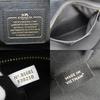 Used COACH Handbag Patchwork Flower F38210 Leather Black Navy Shoulder