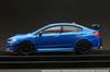 HJ64 Subaru WRX STI with optional display WR Blue finished product HJ641040BL 1/64 RA-R equipment/engine model, Pearl,