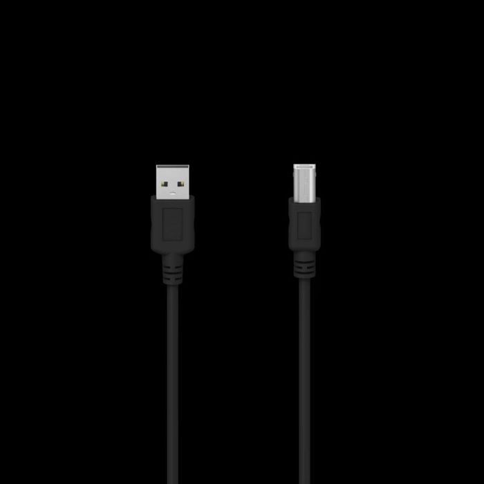 Cable - Connectique Pour Peripherique Hama Classic Line - 00300065 - USB-Kabel, USB 2.0, 480 Mbit/s, 1,50 M ()