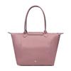 Longchamp Le Pliage Club 31 Large Capacity Button Zipper Closure Canvas Bag Women Shoulder Bags New-Vintage-Pink 1899619P44