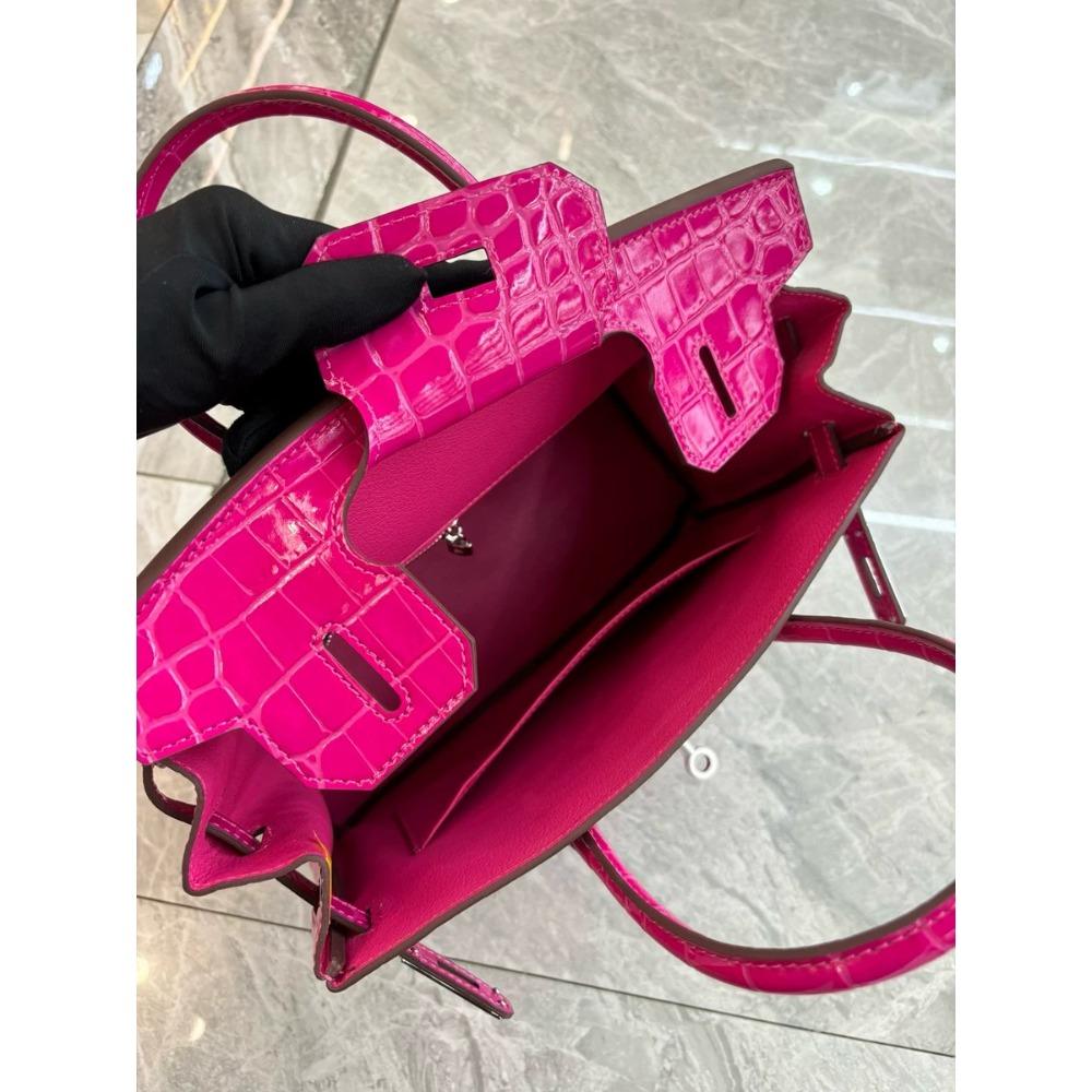 Bolsa com padrão de crocodilo nova moda e versátil bolsa de mão e transversal bolsa feminina de couro