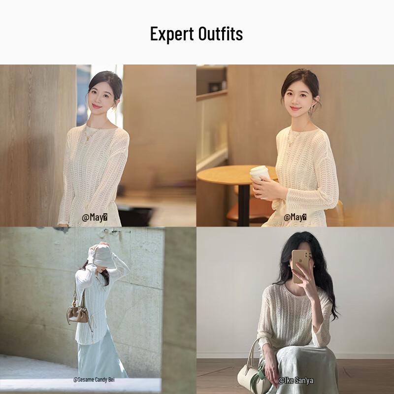 Xiangying Women's Cover-up Dress & Sling Dress Two-Piece Set