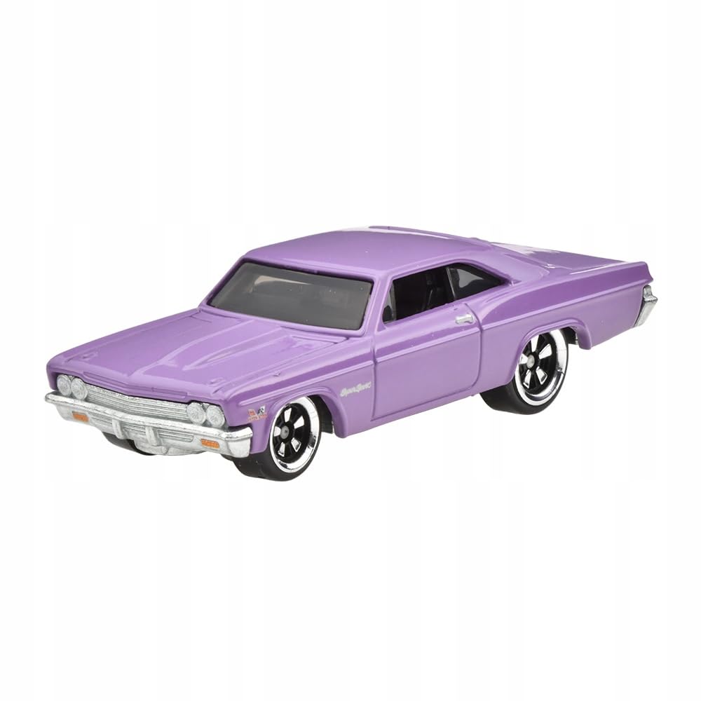 Хот Вилс Форсаж Авто 1966 Chevrolet Impala Литая Модель Масштаб Длина 7 см HRW53 164 - - фиолетовый
