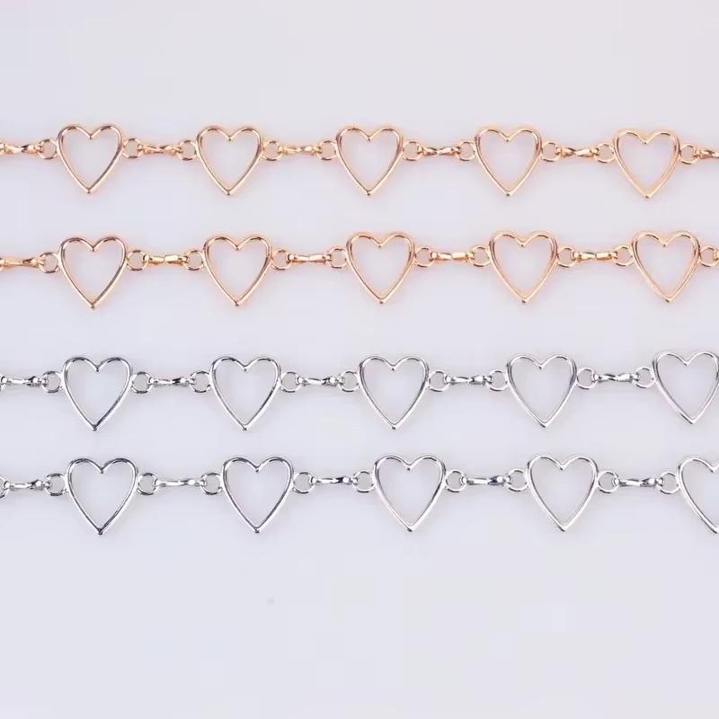 Pantaloni cu betelie Lanț de talie clasic Inimă goală Curea de șold Stil Hip Hop pentru femei Accesorii de modă pentru îmbrăcăminte Curele fine la modă