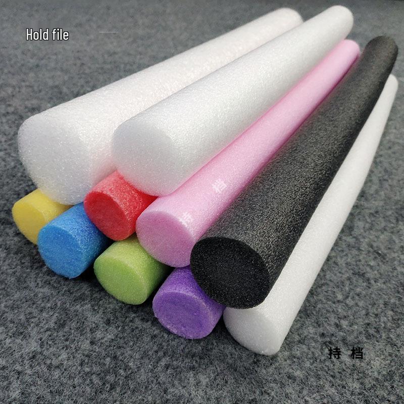 EPE Pearl Cotton Cylinder for Foam Insertion, Flower Arrangements, Wall Stickers, and Car Film Shock Protection