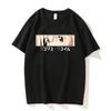 Hot Anime Lycoris Recoil Chisato Nishikigi Eyes Print T Shirt Unisex WoUnisex Casual Cozy T-shirts Oversized Harajuku Streetwear