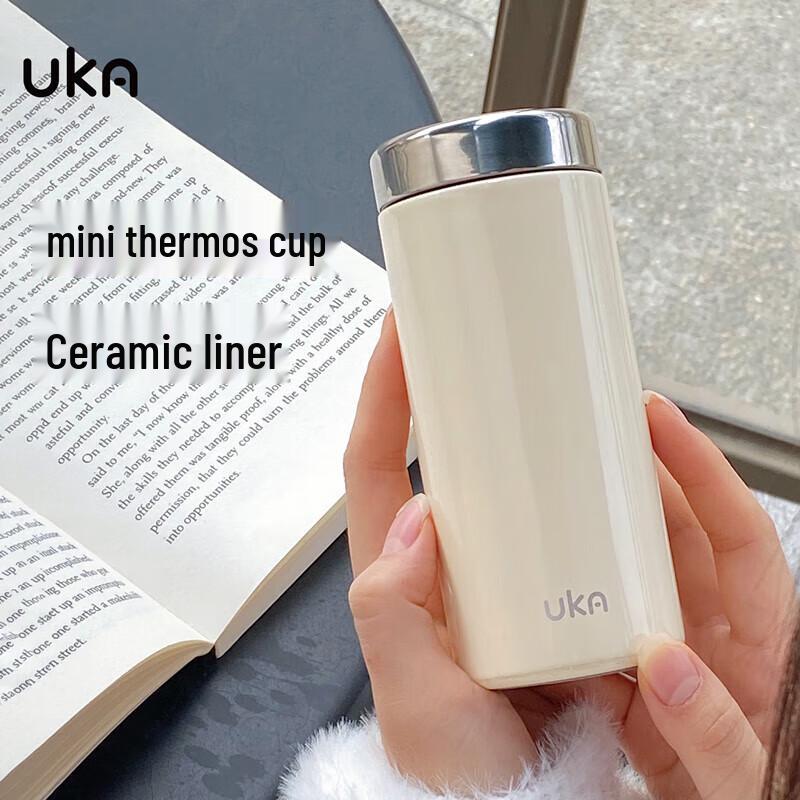 UKA Mini Pocket Ceramic Lined Thermos Bottle