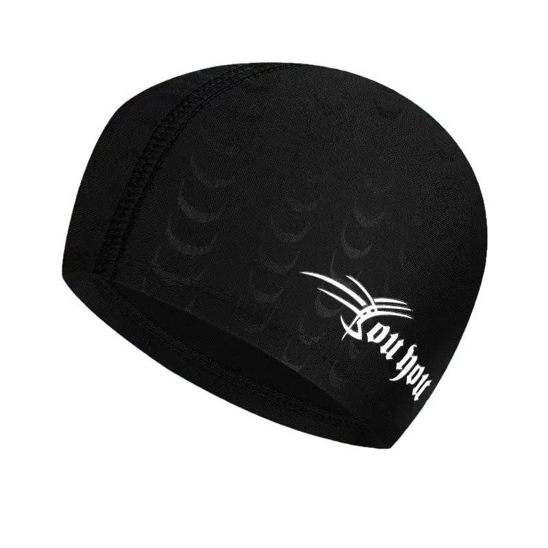 Youyou Men's Spandex Swimming Cap for Long Hair - Ideal for Pool & Hot Spring