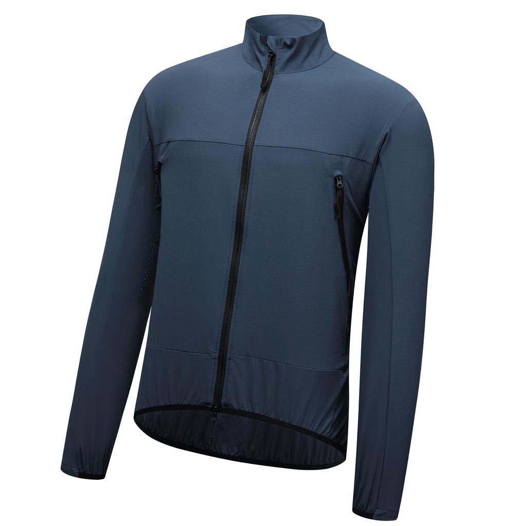 Riding Jacket for Men Women Windproof Rainproof Lightweight Vented Breathable with High Capacity Pockets Cycling Jacket