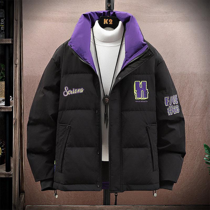 

Men s Trendy Thickened Winter Puffer Jacket 2025 M
