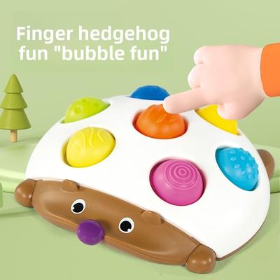 Children's Hedgehog Spiky Educational Toy, for Baby Hand-eye Coordination Training, Early Learning and Educational Toy