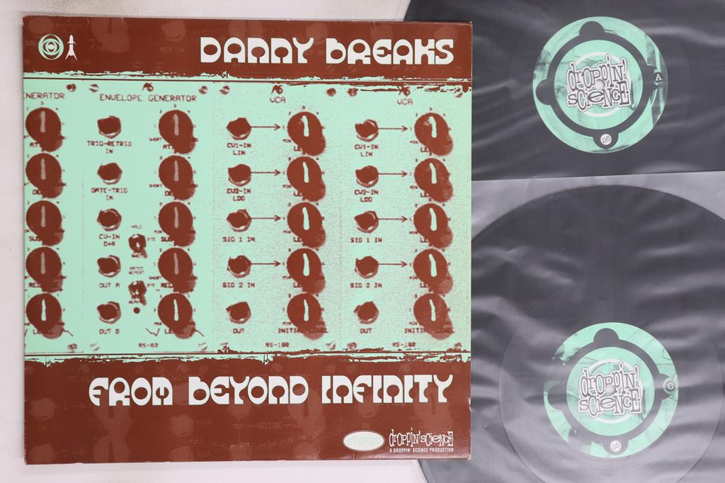 LP Record DANNY BREAKS  From Beyond Infinity DS025 DROPPIN SCIEN 2000 UK Dance  Electronica Used