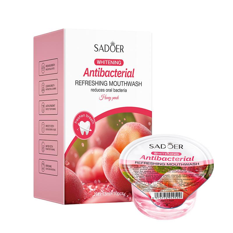 Mint Antibacterial Fresh Breath Mouthwash for Oral Hygiene Cleansing and Long-Lasting Freshness