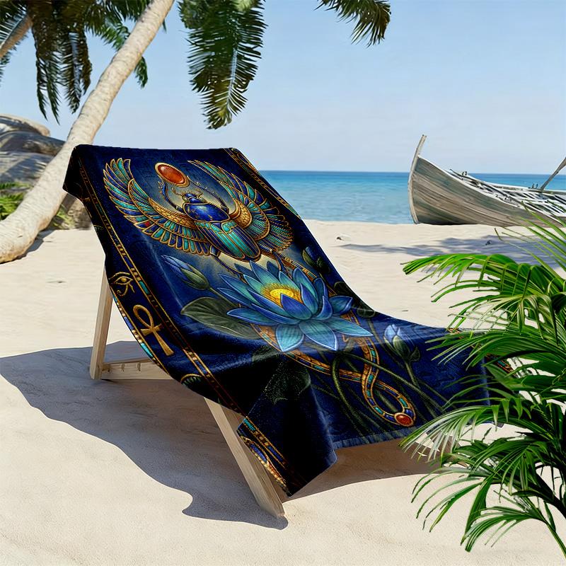 Magic School Fantastic Print Beach Towel, Large Soft Quick Dry Towel for Beach Camping Swimming