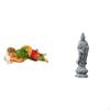 Resin Joseph Jesus Sculpture Sleeping Figure Decorative Desk Display Guan Yin Female Buddha