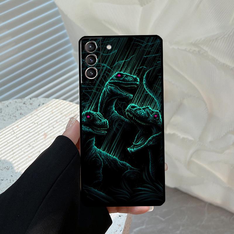 Jurassic Dinosaur World Case For Samsung Galaxy S23 S22 S21 Ultra S20 FE S8 S9 S10 Note 10 Plus Note20 Ultra Cover