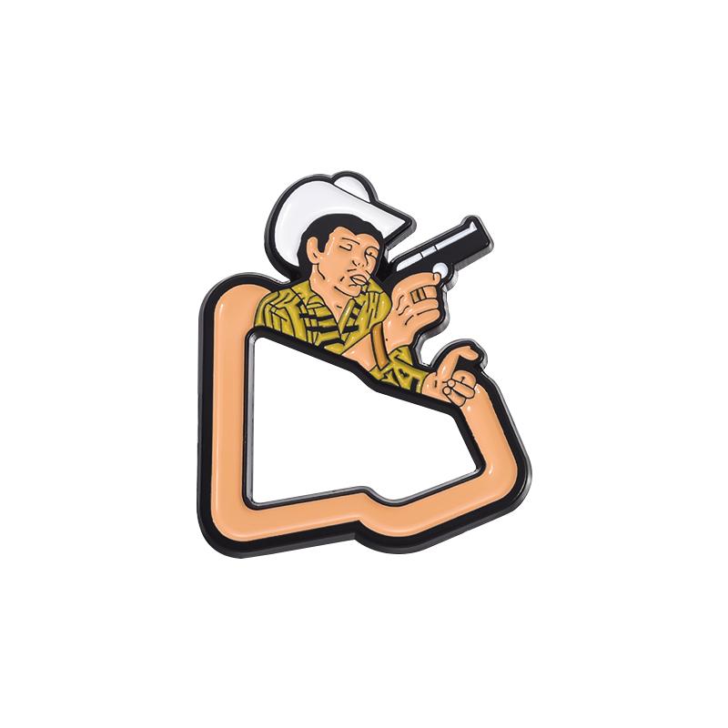 

Бейсболка Декоративная Полая Брошь-Пин Креативная Модная Рюкзак Шляпа Металлический Значок на Лацкан Ювелирные Аксессуары Подарок для Друга