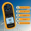 Digital Anemometer Wind Speed Meter With Backlit Display For Weather Monitoring