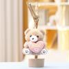 Keychain Love Bear Cute Cartoon Girl Backpack Decoration Hanging Plush Gift Doll