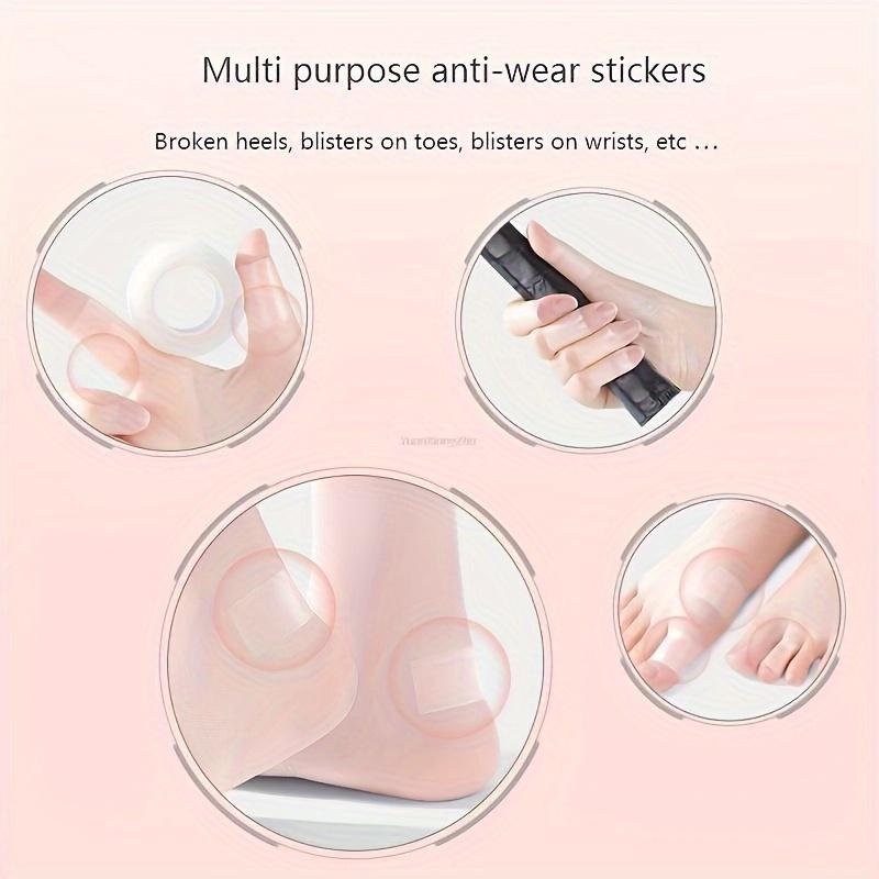 5m/Roll Transparent Silicone Gel Moleskin Tape, Flexible Protection for Feet, Fingers, Toes Waterproof, Reusable, Invisible for Travel & Shoe Comfort