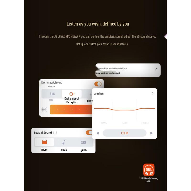 JBL Tour ONE M2 2025 Hi-Res Wireless Noise-Cancelling Headphones